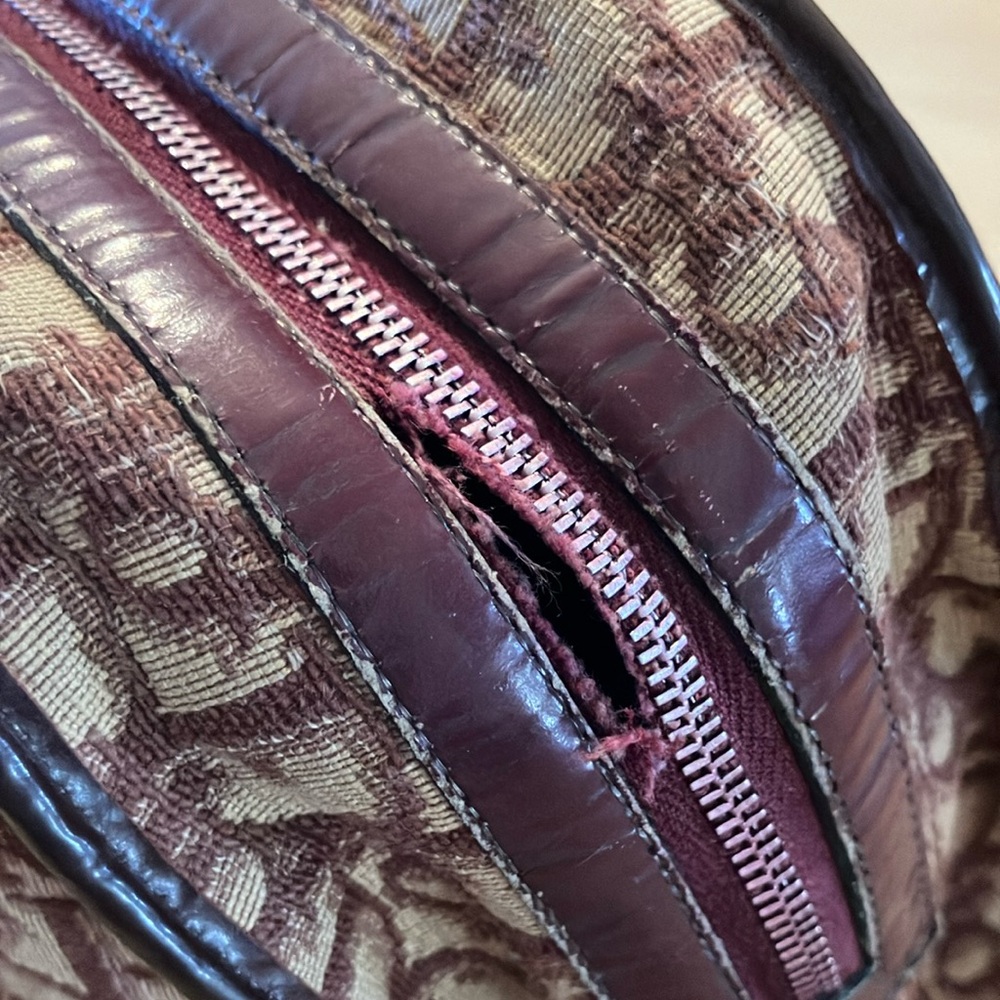 Vintage Dior Monogram Handbag - Picture 7 of 9